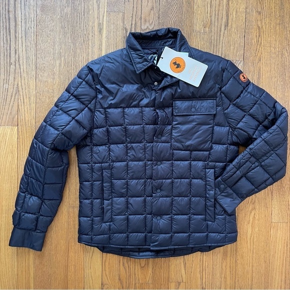 SAVE THE DUCK Other - NEW Save the Duck Men's Lightweight Packable Puffer Jacket Black Medium NWT